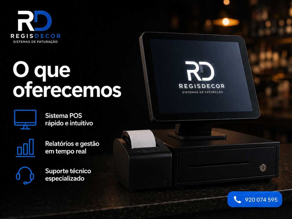 Sistema POS / Terminal Ponto de Venda — Instalação e Suporte Inicial Incluídos