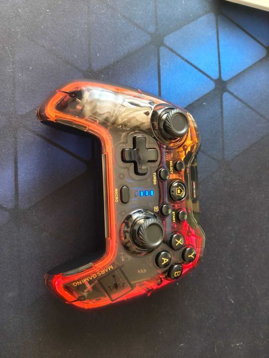 Mars Gaming MGP-BT2, Gamepad Bluetooth 5.0, RGB Neon