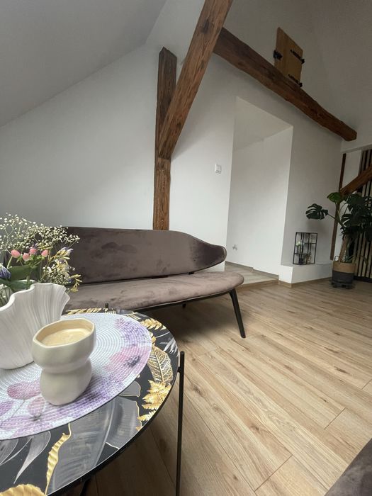 Wygodne sofy welur glamur  2szt