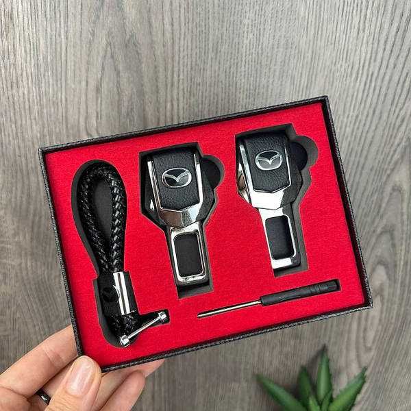 Подарок заглушки ремней + брелок