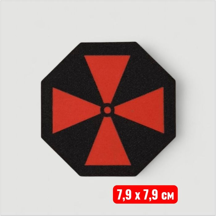 Шеврон Umbrella Corporation Патч / нашивка на липучці SWAT 5.11 из ПВХ