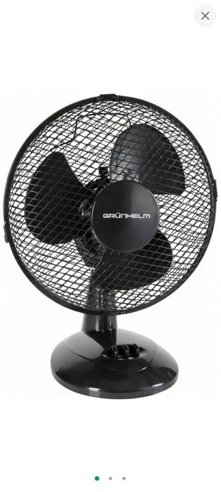 Гарантія! Новий настільний вентилятор Grunhelm