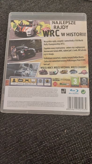 Gra WRC 3 na PlayStation 3