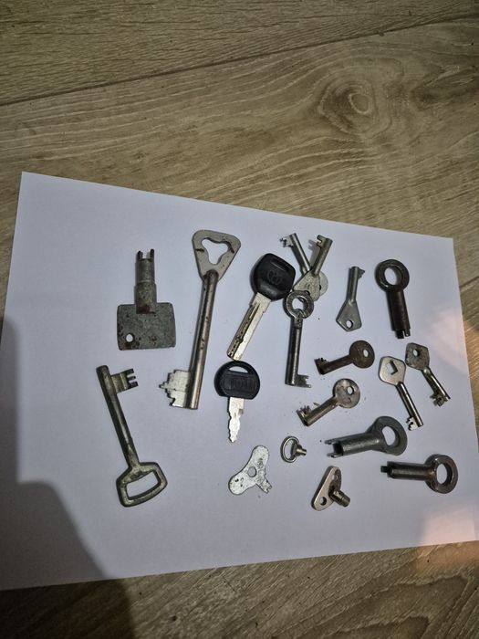 Klucze do mebli, szaf i innych zamków