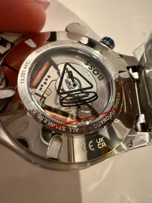 Zegarek Hugo Boss 1514212 Bossmatic mechanizm Seiko Kinetic