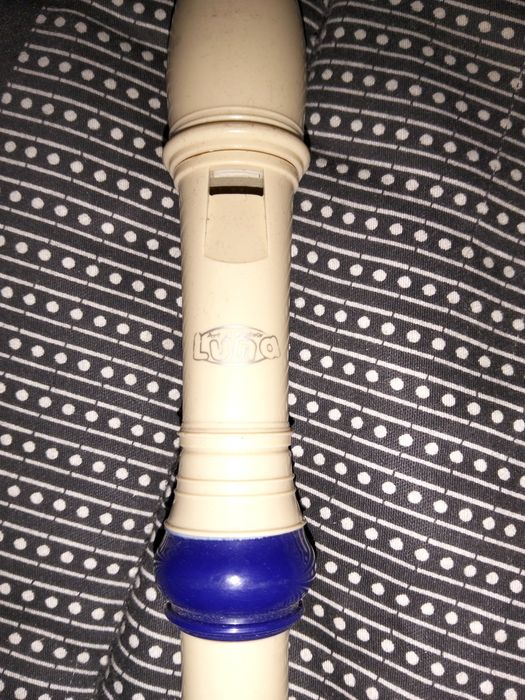 Flauta de sopro marca Luna,