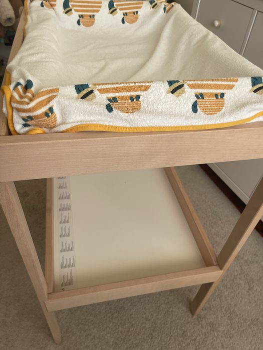 Trocador faia/branco IKEA