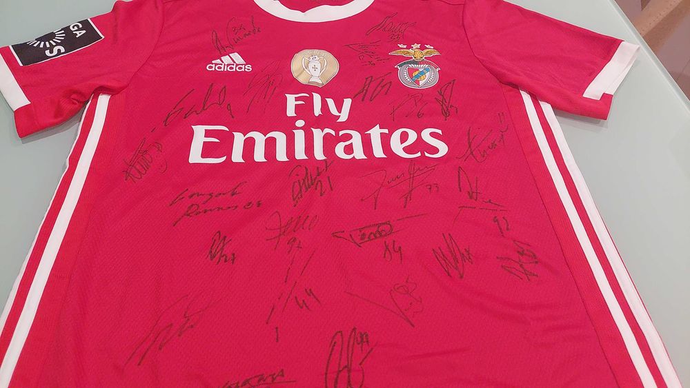 Camisola Benfica autografada - Época 2019/2020 - Nova