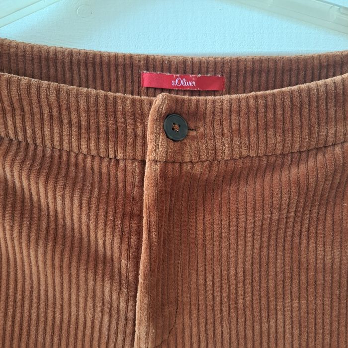 Spodnie sztruksowe damskie,sOliver 38(culoty)kuloty)