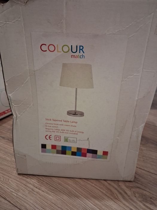 Lampka nocna beżowa