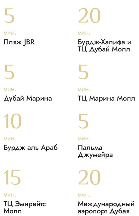 Елітні апартаменти в Дубаї, 2 bedroom, локація Dubai Marina