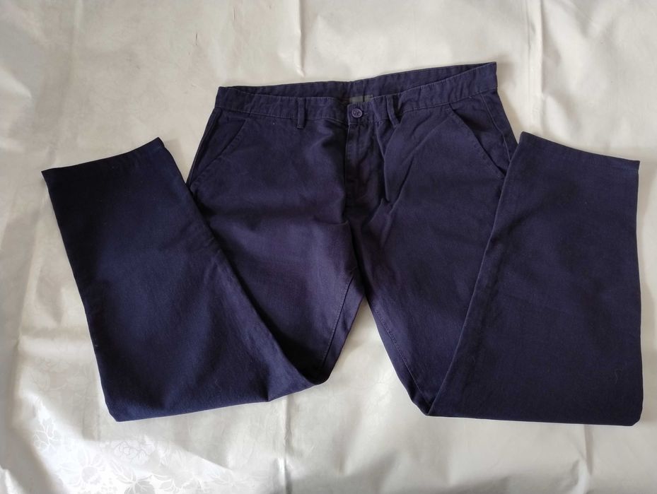 SUPER CENA Dżinsy spodnie jeansowe młodzież męskie Wólczanka r.36 bawe