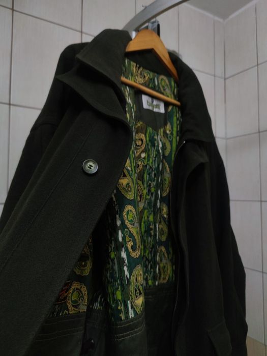 płaszcz XL Bugatti  coat dyplomatka bugatti wełna wool wełniany 100% w