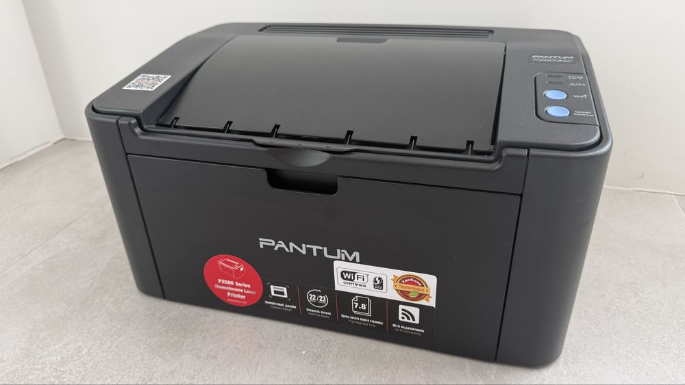 Принтер лазерний Pantum P2500NW A4 з WiFi (на гарантії до 28.10.26)