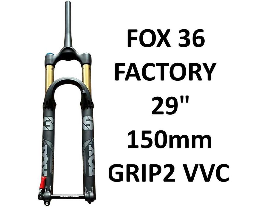 NOWY amortyzator 29" FOX 36 Grip2 VVC Factory 150mm Kashima FV 23%