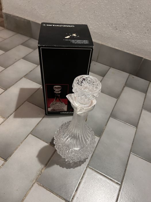 Garrafa cristal - NOVO