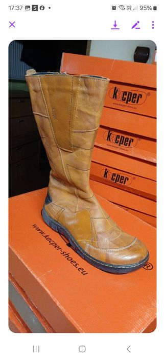 Kacper Global! kozaki Skóra! Polski Ptoducent!