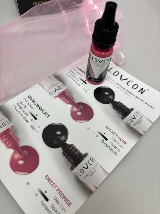 Sampel pigmentu Glovcon