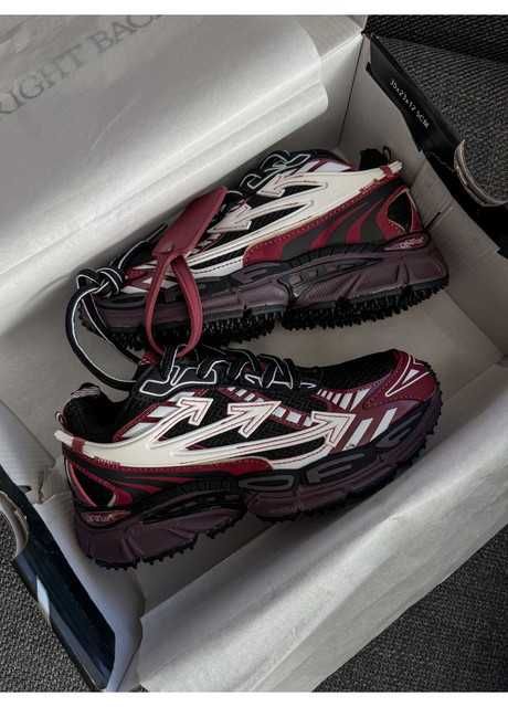 Off-White x raf simons офф вайт x раф сімонс чорні/червоні