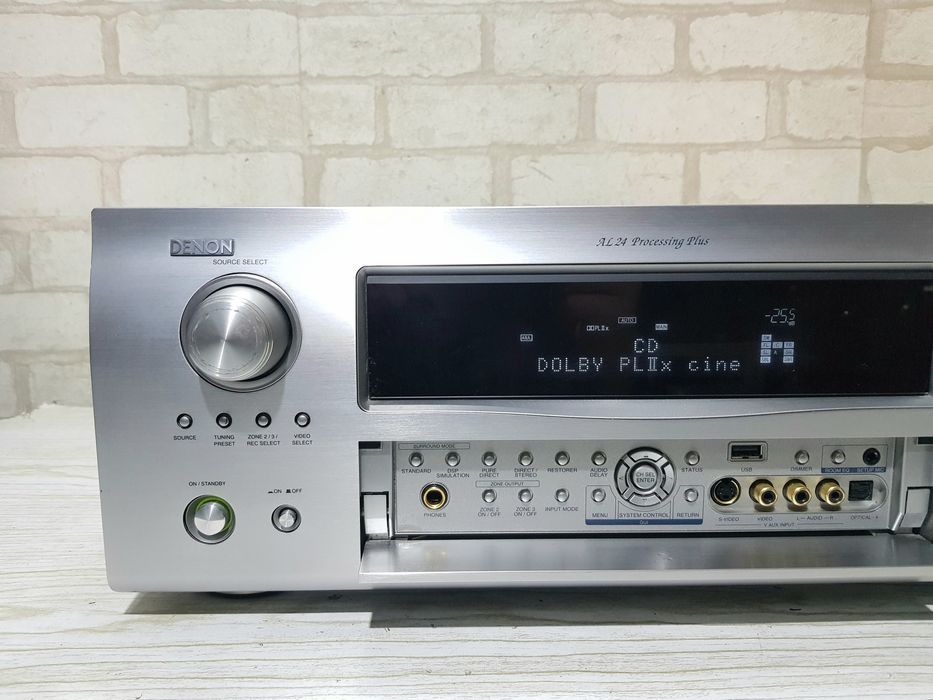 DENON PCM ラヴァーフッド ビリー・ハーパー C38-7007 7.1 AV ресивер Denon AVR-3808,7х160Вт,HDMI,USB,3D, Ethernet: 12