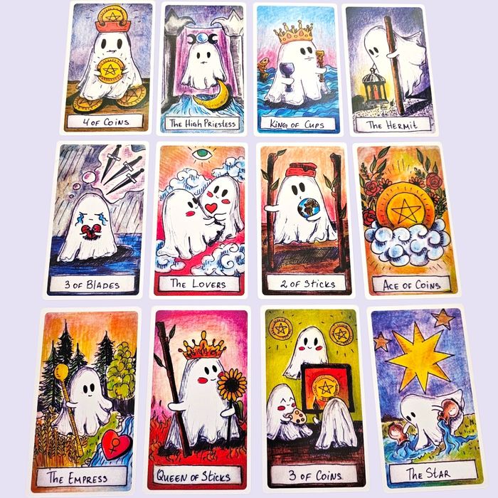 The Cute Ghost Tarot423972171175710722
