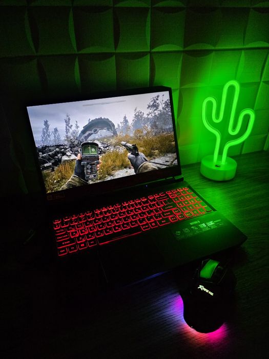 ТОП Геймерский ноутбук Acer Nitro 5 — i5‑gen11,16GB,SSD512GB,RTX3050Ti