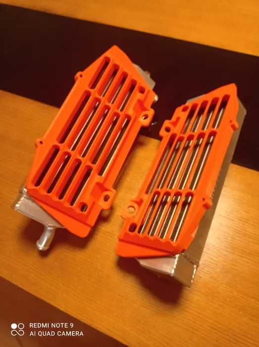 Radiadores de aluminio KTM SX EXC 250 e 300 de 2017 e 2018
