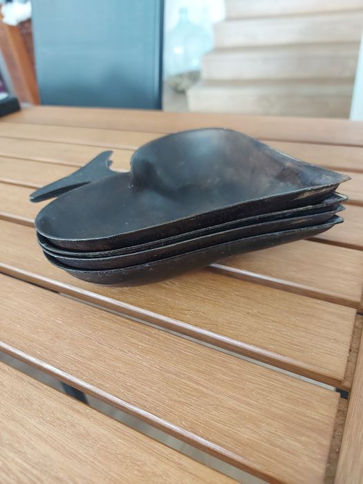 4 Taças Decorativas - Copas & Espadas