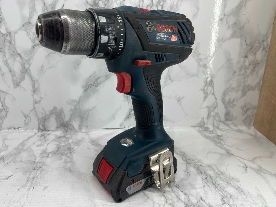 Bosch GSR 18V-28 wkrętarka akumulatorowa 18V 63Nm 2 biegi PRO