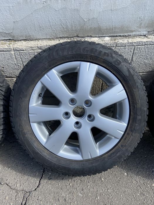 Продам колеса/титани volkswagen/skoda 5/112 r16 разом з резиною