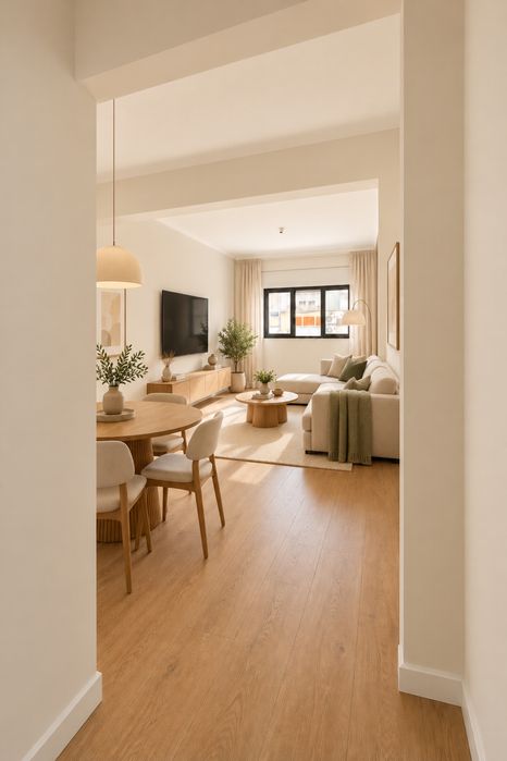 Apartamento T3 totalmente remodelado