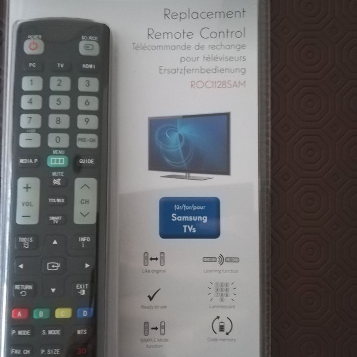 Comando Thomson ROC1128SAM para tv's Samsung