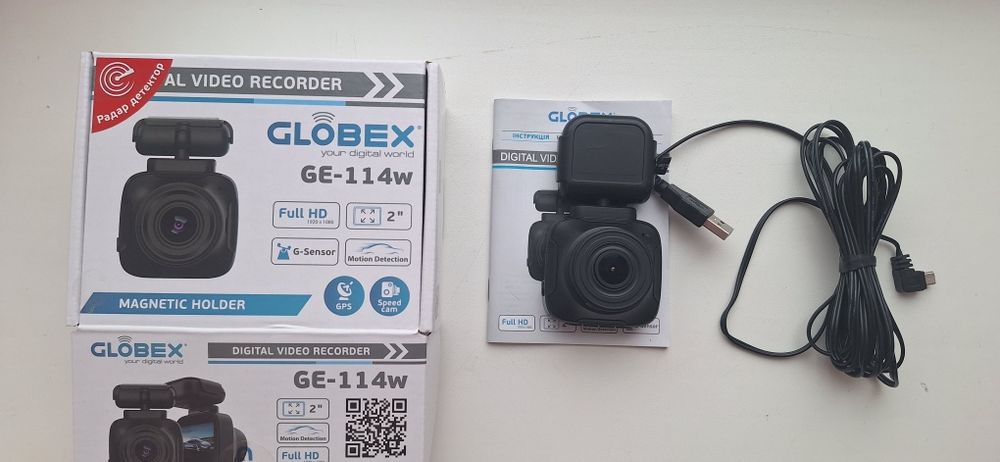 Відеореєстратор з GPS радаром GLOBEX GE-114E