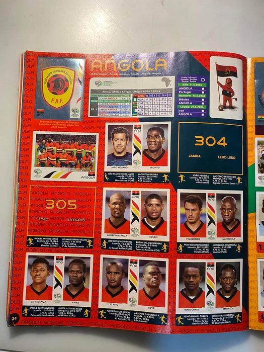 Caderneta Mundial 2006 Panini