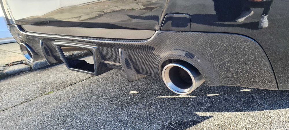 Difusor bmw e92 traseiro full carbon