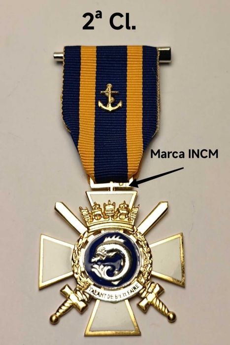 MEDALHA CRUZ NAVAL