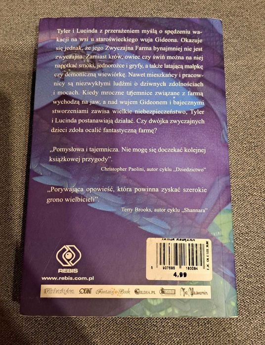 "Smoki ze zwyczajnej farmy" - Tad WILLIAMS Deborah BEALE
