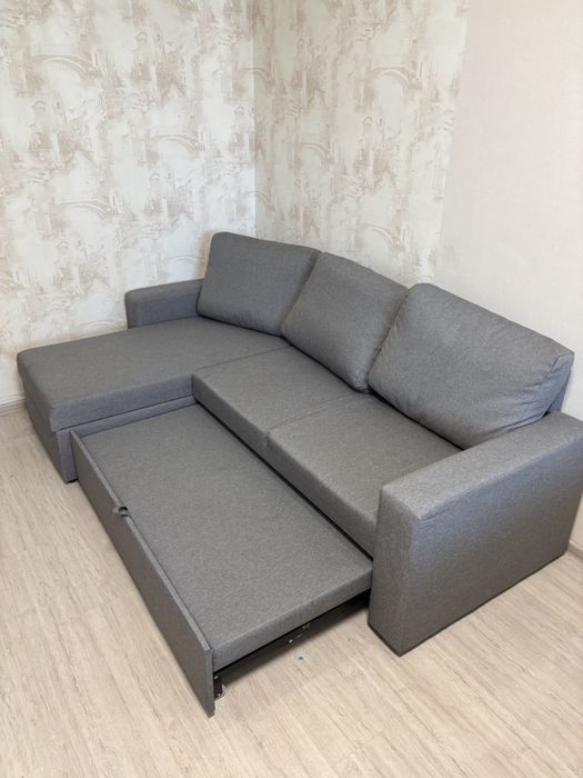Продам диван  вугловий  сірий