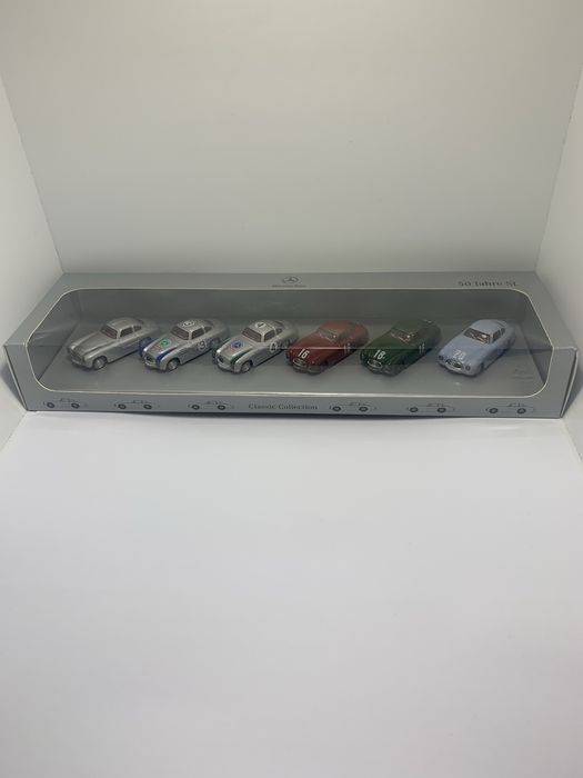 Conjunto Mercedes 50 Anos SL escala 1/72