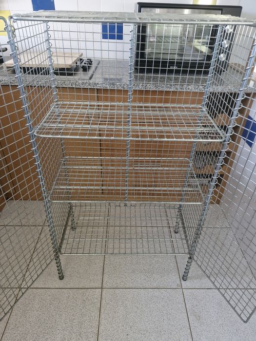 Armário arrumação metálico Ikea