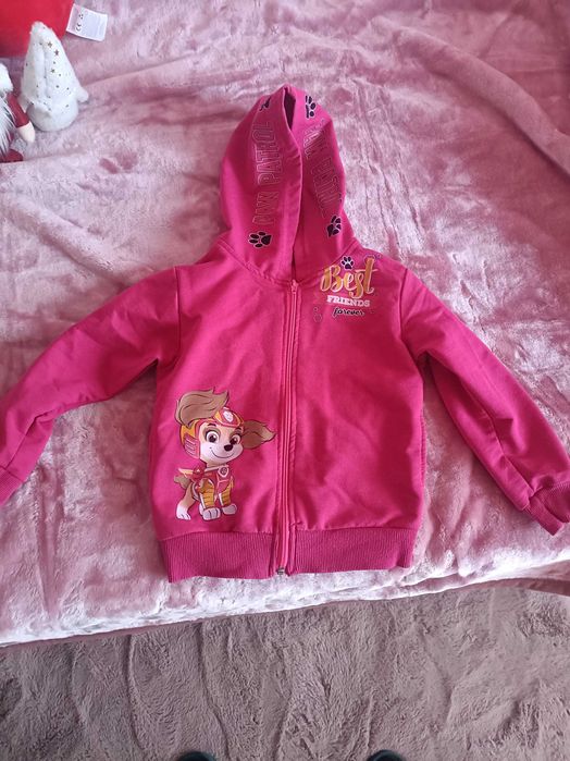 Bluza różowa psi patro