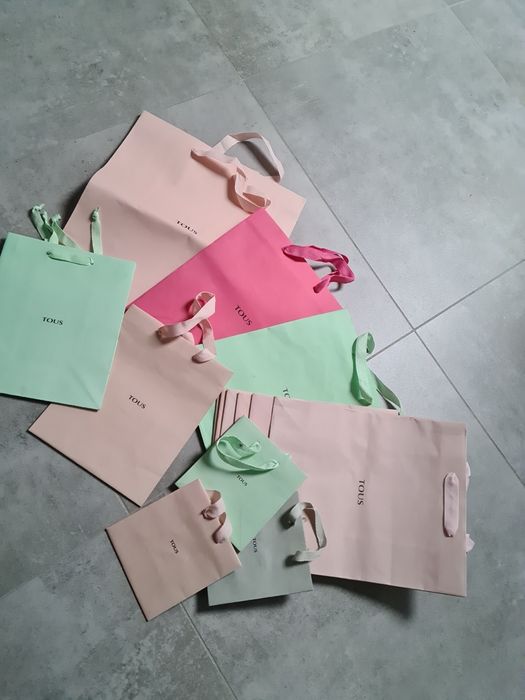 TOUS torebki papierowe