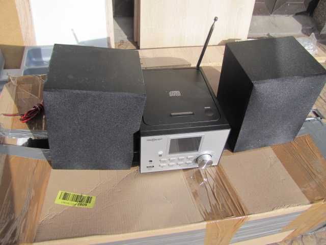Wieża stereo radio internetowe OneConcept Streamo WLAN DAB+ UKF CD BT