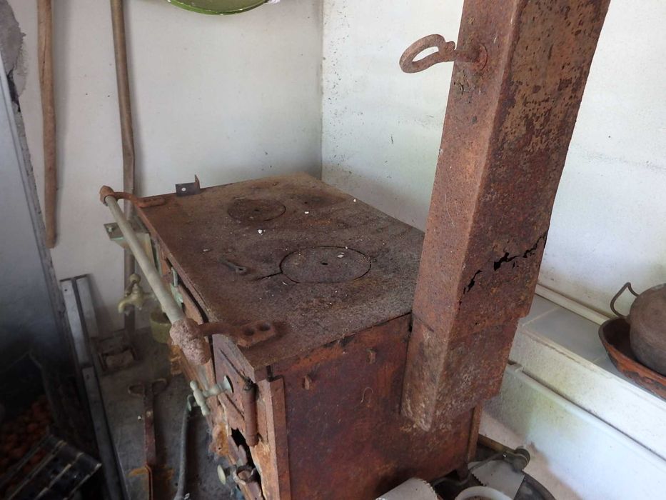 Fogão a lenha centenário