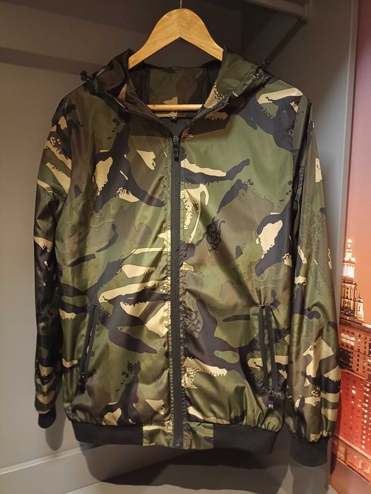 Kurtka wiatrówka moro