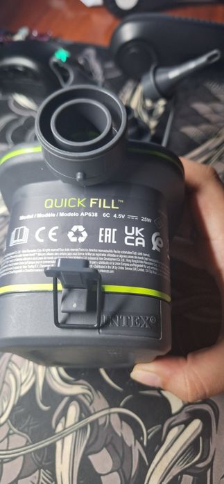Bomba de ar intex