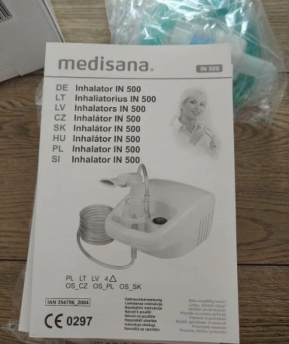 Inhalator, nebulizator kompresory, nowy.