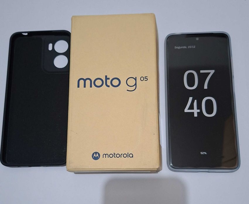 Motorola G05 8 ram 128 memoria como novo com caixa e fatura.