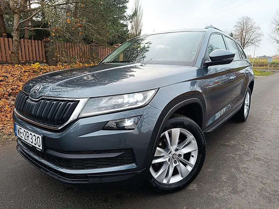 Skoda Kodiaq 2.0TDI automat DSG Ambition Salon Polska, serwis ASO FV23% bezwypadek