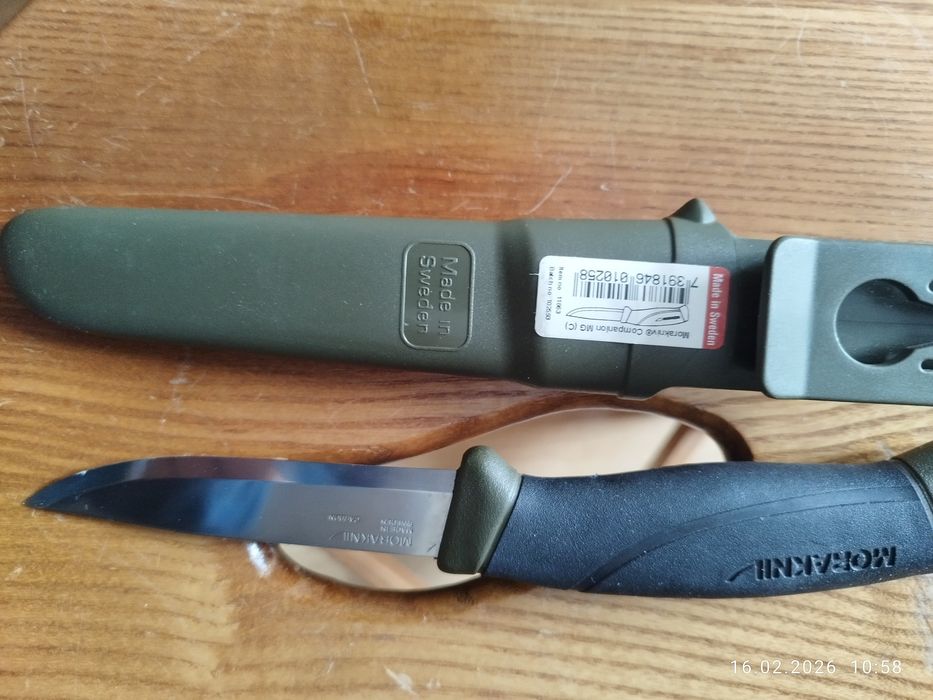 Нож Morakniv Companion MG Olive Carbon